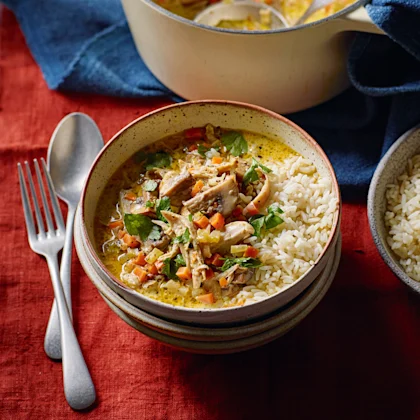 French-style Chicken and Mushroom Stew
