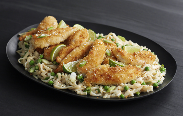 Indonesian Chicken with Satay Noodles