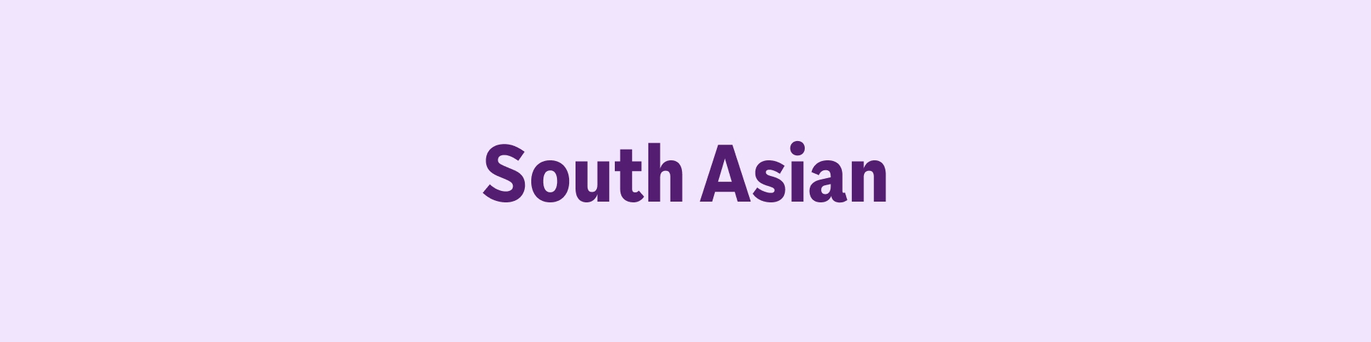 South Asian