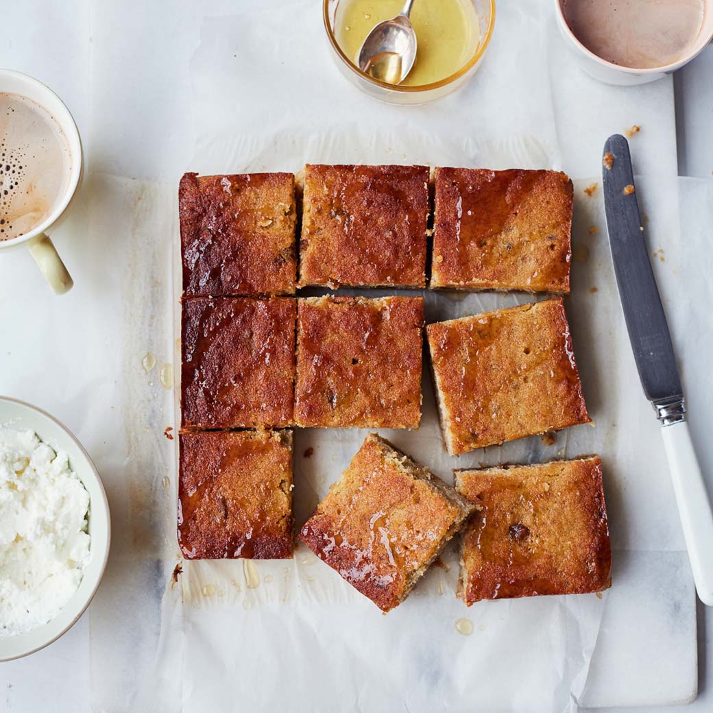 Banana, Coconut & Honey Cake