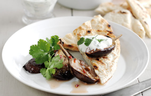 Honey Roasted Aubergines