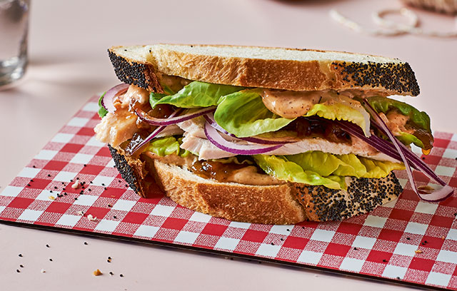 Chicken and Jerk Mayo Sandwich