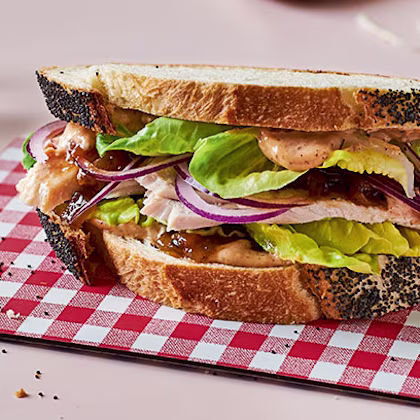 Chicken and Jerk Mayo Sandwich