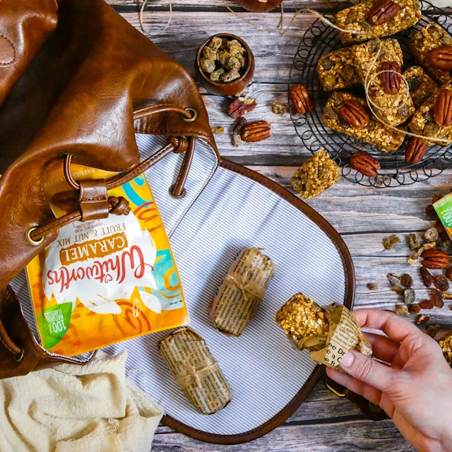 No-bake Salted Caramel Oat Bars