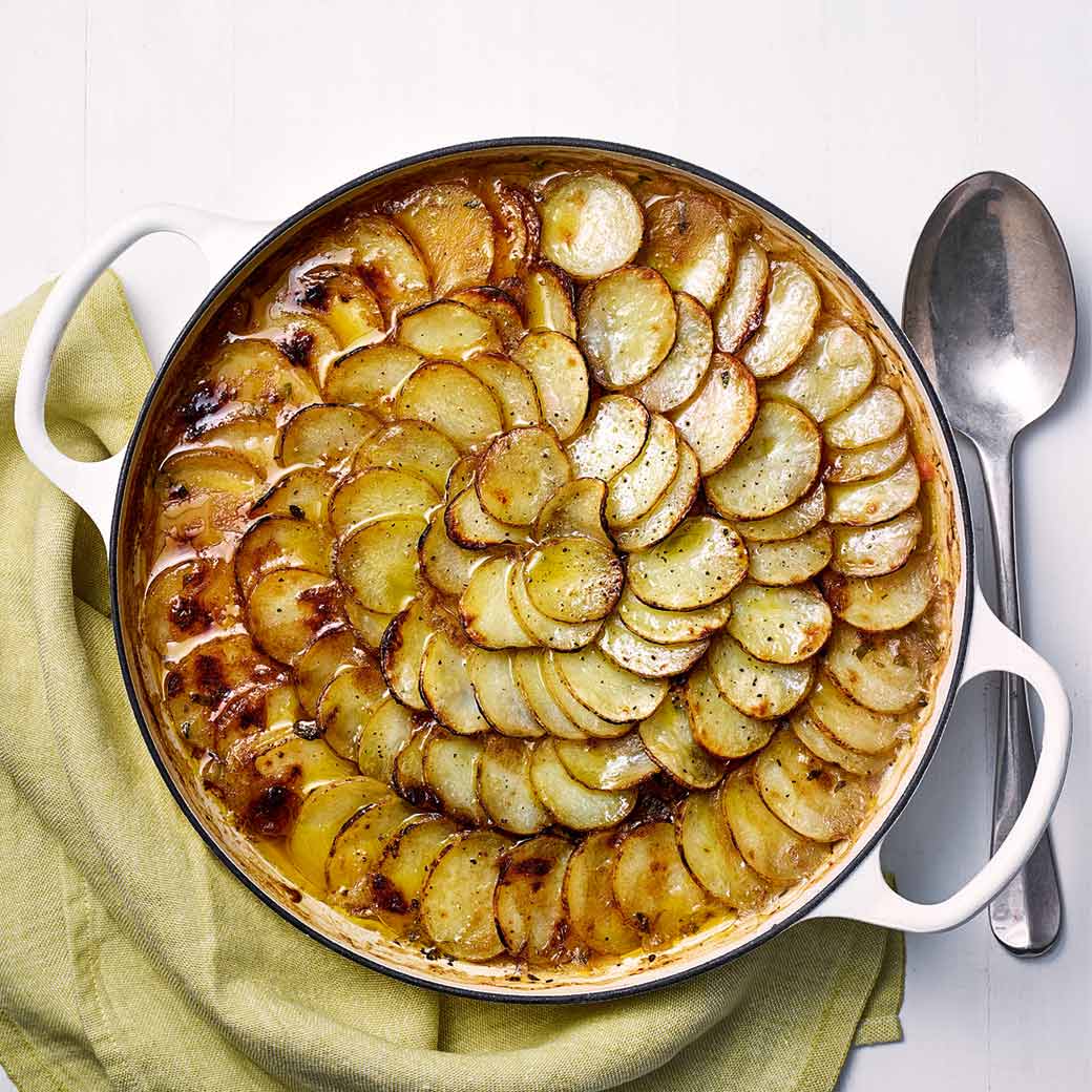 Jersey Royal Topped Lamb Hotpot