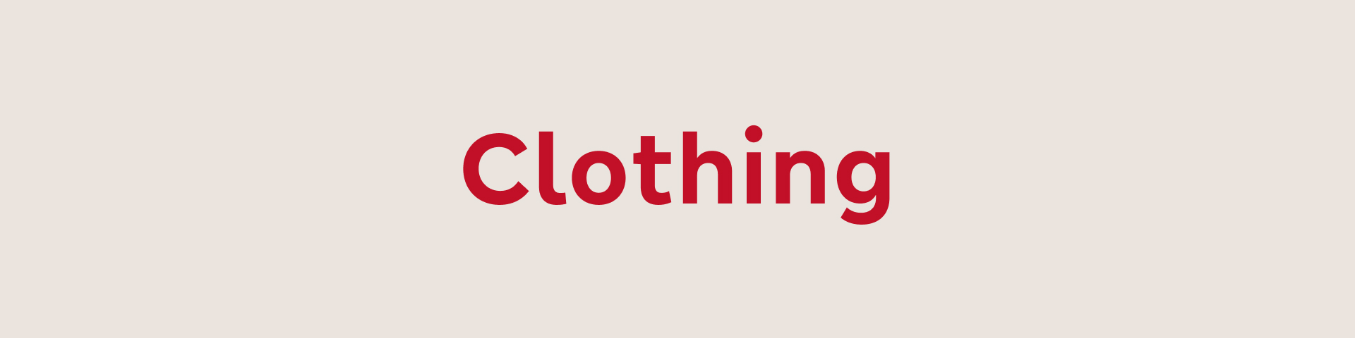 Clothing 
