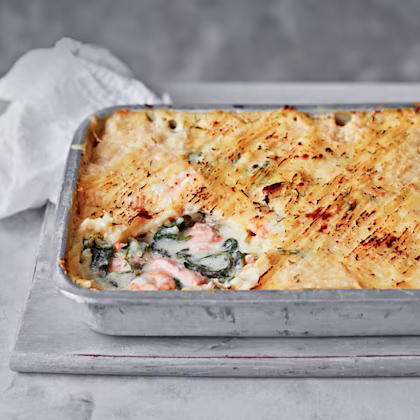 Parsnip and Celeriac-Topped Fish Pie
