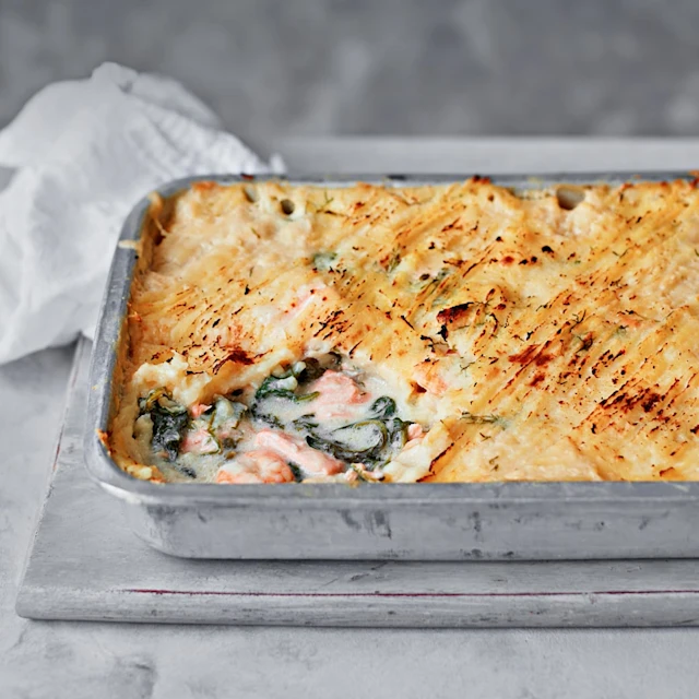 Parsnip and Celeriac-Topped Fish Pie