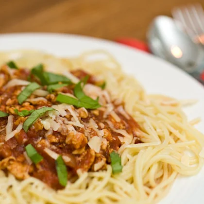 Spaghetti Bolognese alla Poulet