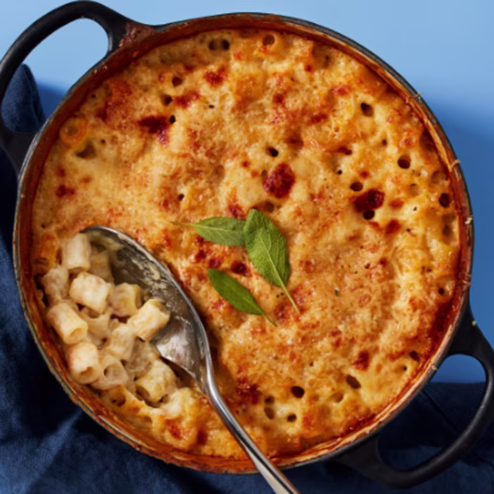 Leftover mac and cheese