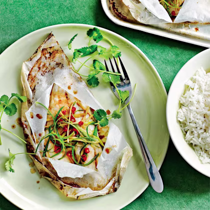 Seabass en Papillote