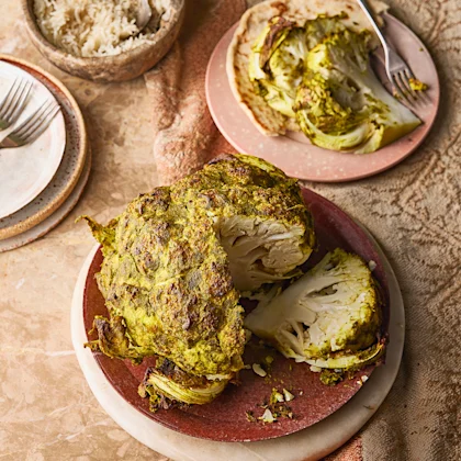 Whole Roasted Cauliflower