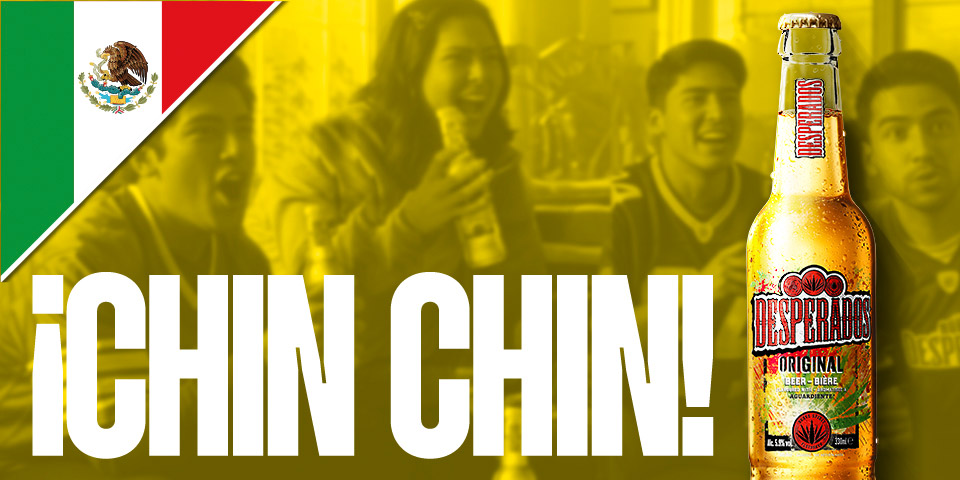 Say Cheers With A World Of Beers - Desperados