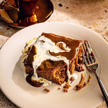 Date and Tamarind Sticky Toffee Pudding