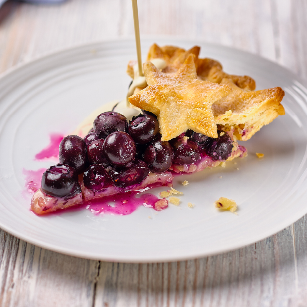 Good Old Days Blueberry Pie