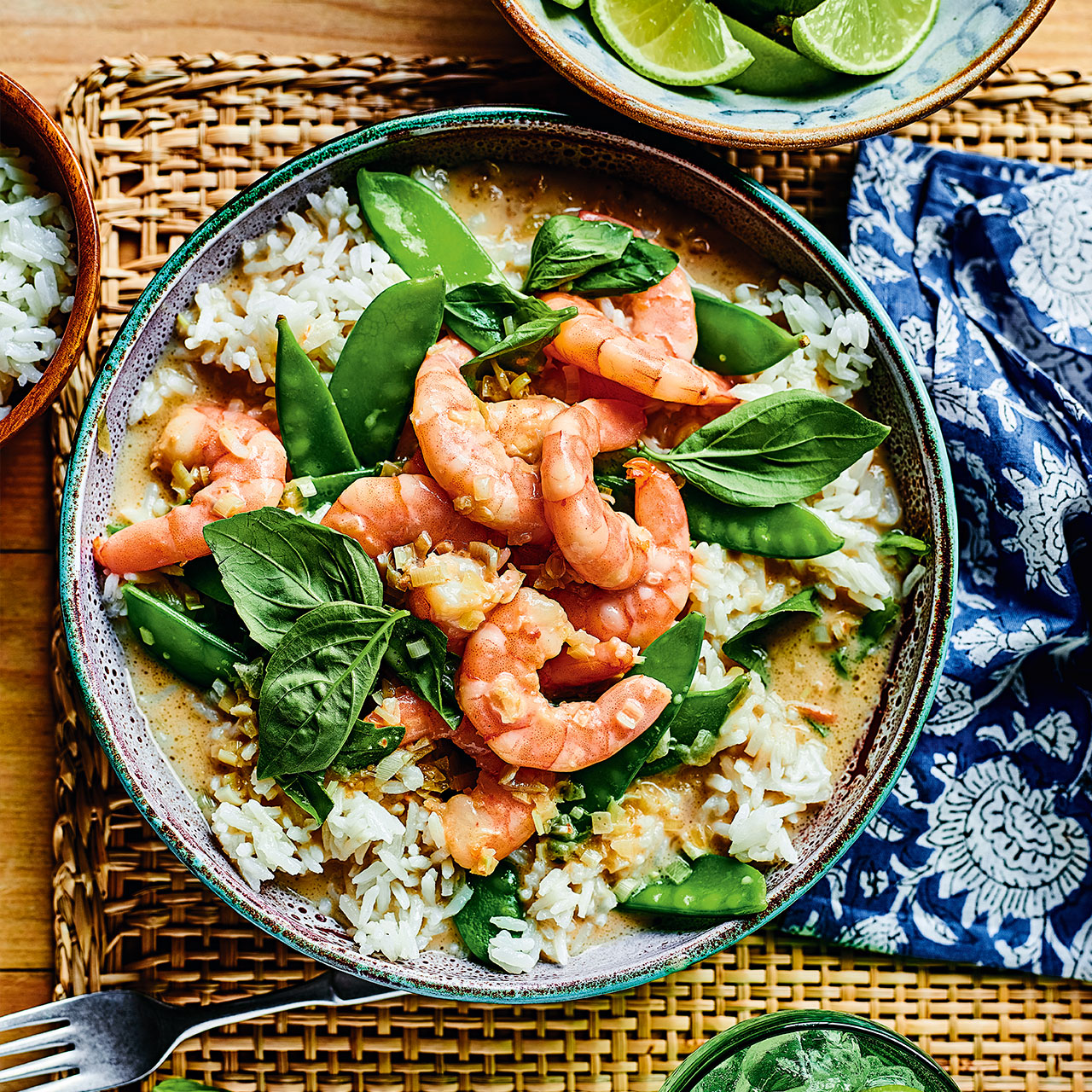Lemongrass Prawn Curry  