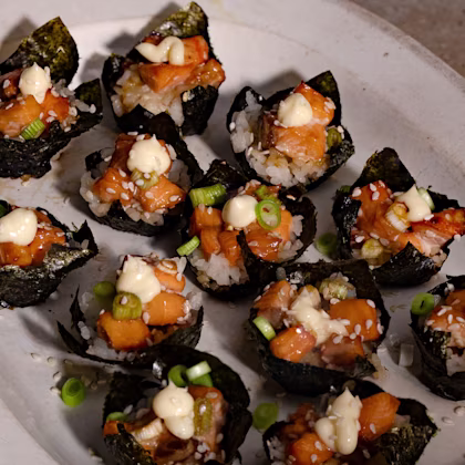 Baked Sushi Cups