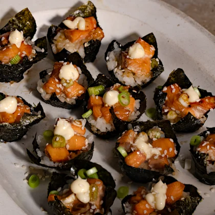 Baked Sushi Cups