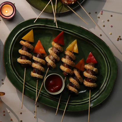 Sausage roll rockets