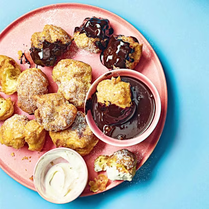 Chocolate chouxnuts