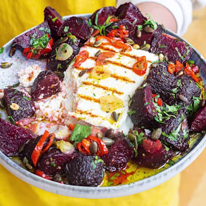 Chargrilled Feta and Beetroot Salad