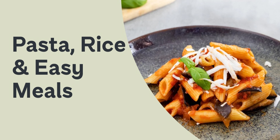 Pasta, Rice & Easy Meals
