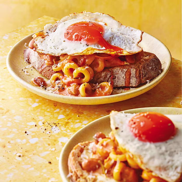 Grown-Up Spaghetti Hoops on Toast