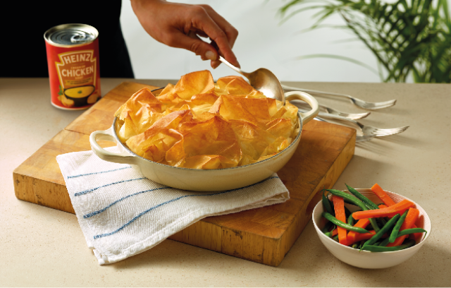 Creamy Chicken, Leek & Mushroom Pie