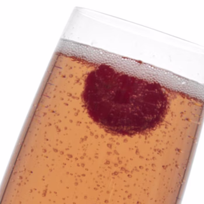 Chambord and Champagne Cocktail