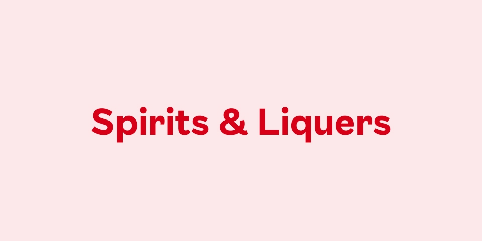  Spirits & Liqueurs 