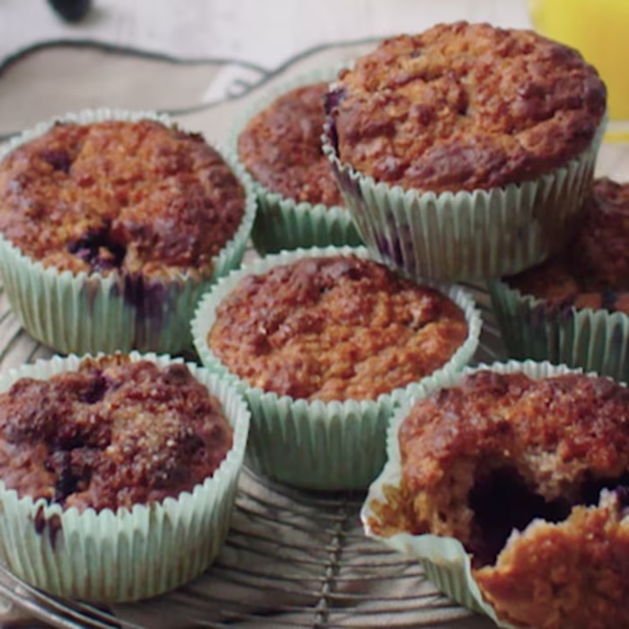 Activia Blueberry Muffins