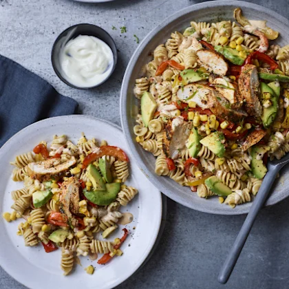 Cajun Chicken Pasta Salad