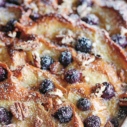Baked Almond Brioche French Toast