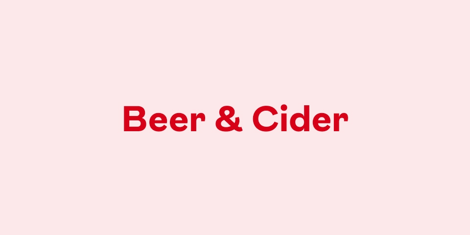 Beer & Cider