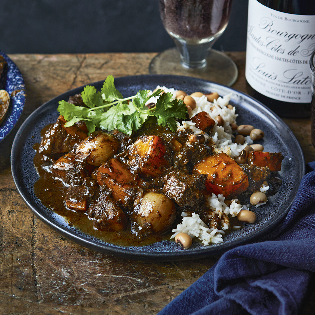 Trini Slow-Cooked Beef Stew