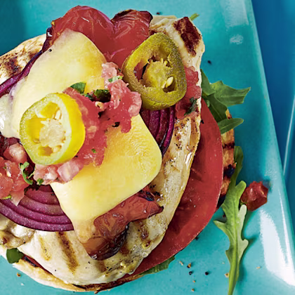 Chicken Fajita Burger