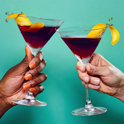 Cold-brew Negroni Spritz