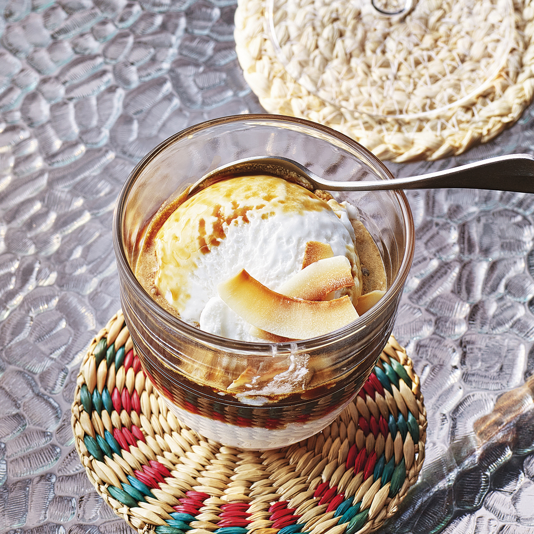 Caribbean-Inspired Affogato
