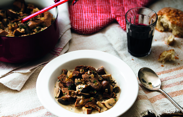 Pork & Mushroom Casserole