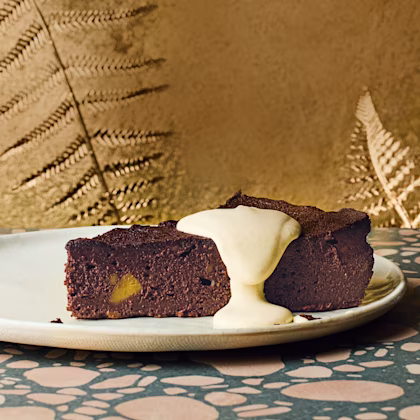 Flourless Chocolate and Chestnut Cake