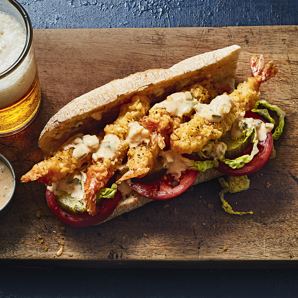 Tempura Prawn Po’ Boy