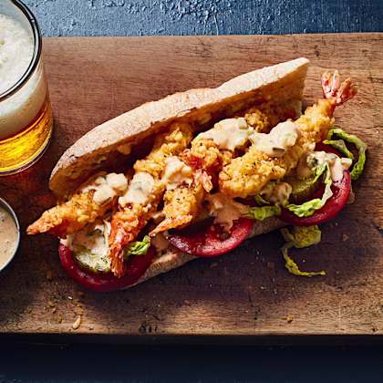 Tempura Prawn Po’ Boy