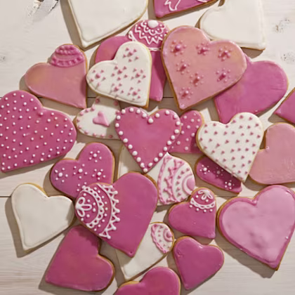 Valentine’s Lemon Biscuits