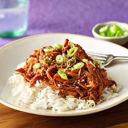 Slow Cooker Sticky Honey Ginger Chicken