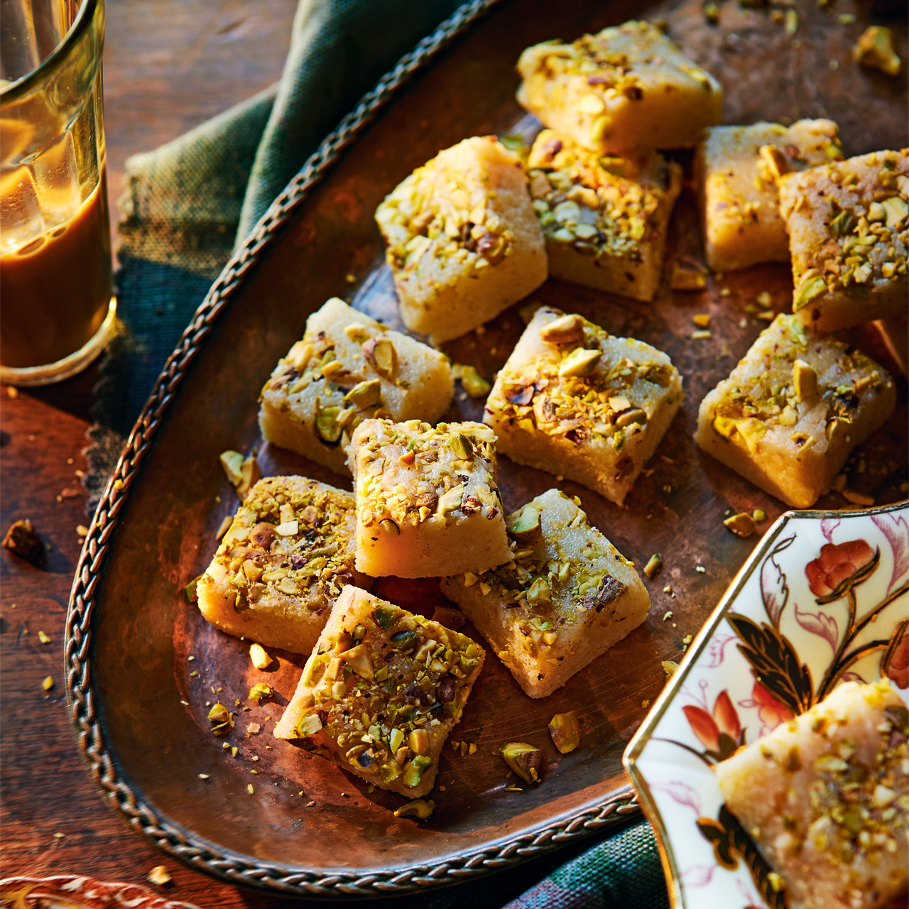 Almond-Pistachio Barfi
