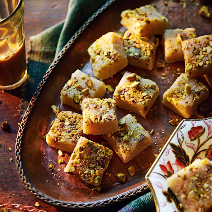 Almond-Pistachio Barfi