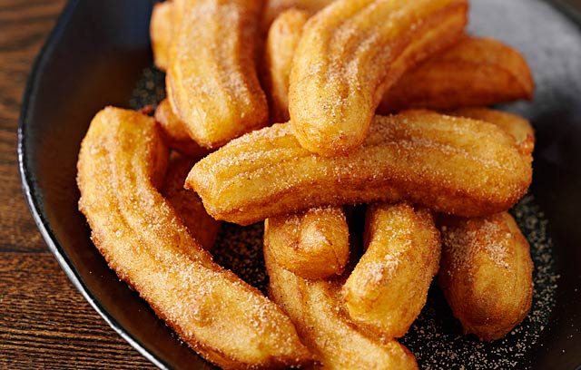 Churros with Cinnamon Sugar