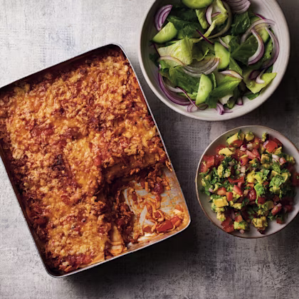 Tofu Taco Bake