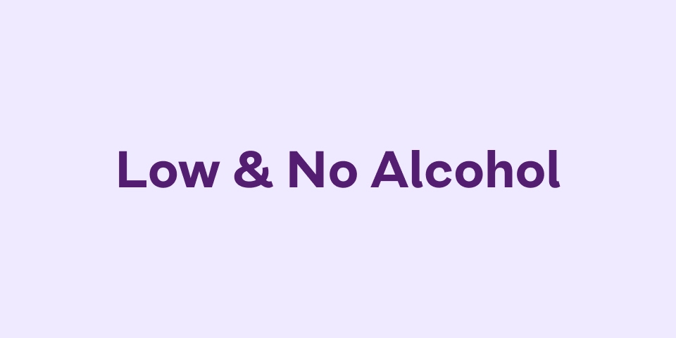 Low & No Alcohol