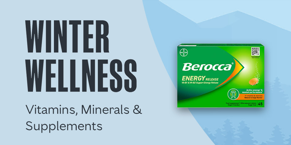 Winter Wellness - Vitamins, Minerals & Supplements